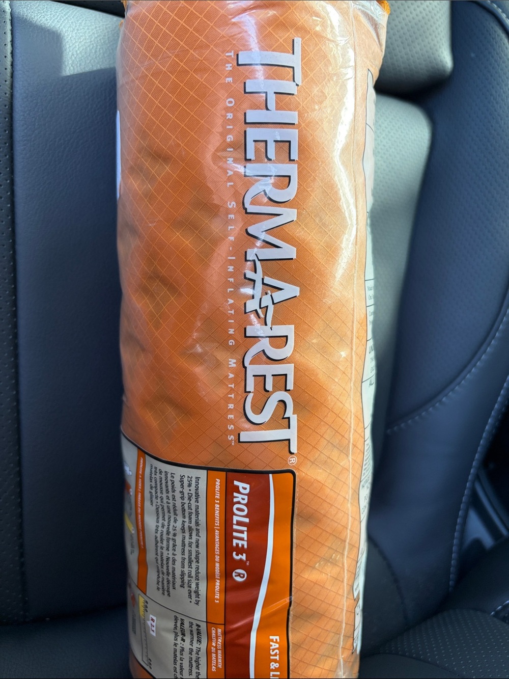Therm-a-Rest ProLite Self-Inflating Sleeping Pad — Orange